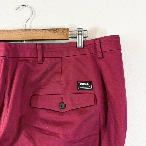 Wildfang Essential Trouser Pants Size 20W Mulberry Holiday 2024 Collection - Picture 9 of 12